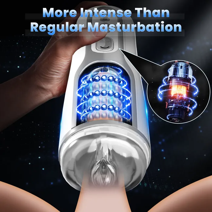 Sensual Rotating Roller Masturbator with Intense Stimulation Oronova Male Sex Toys
