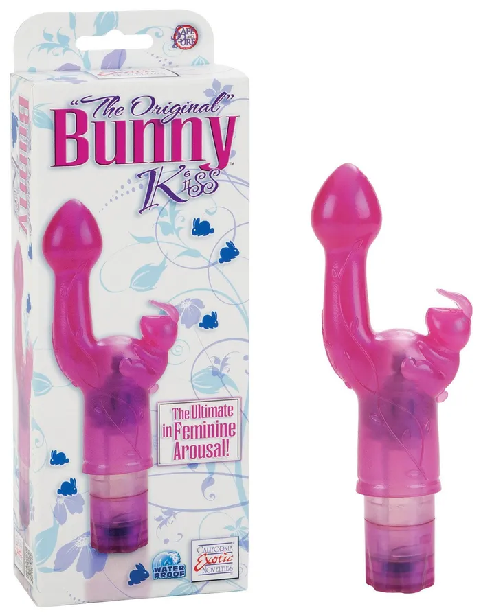 CALIFORNIA EXOTIC NOVELTIES Vibrators The Original Bunny Kiss Pink