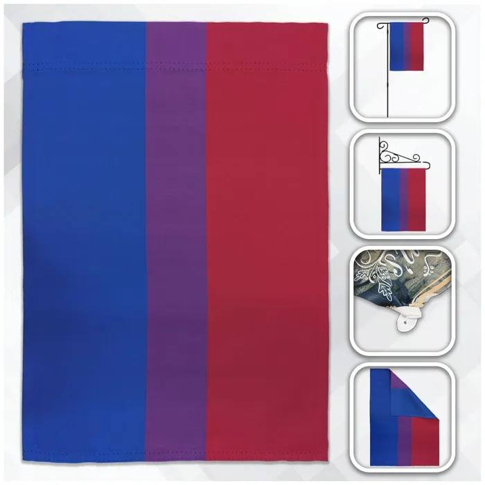 Flags Importer 12 x 18 Bisexual Garden Pride Flag Flags Importer Female Sex Toys