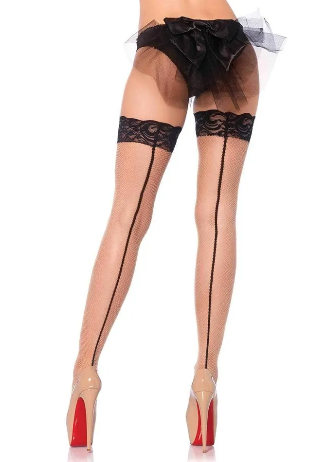 Leg Avenue Vibrators May Fishnet Thigh High Stockings