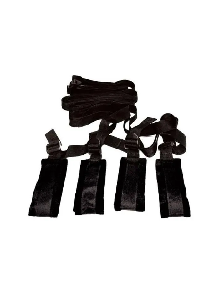 SEX AND MISCHIEF Sex Mischief Bed Bondage Restraint Kit Couples