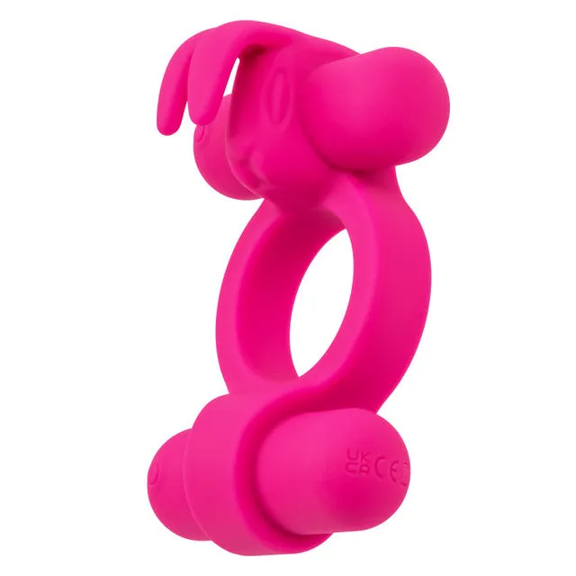 Silicone Rechargeable Rockin Rabbit Calexotics Female Sex Toys