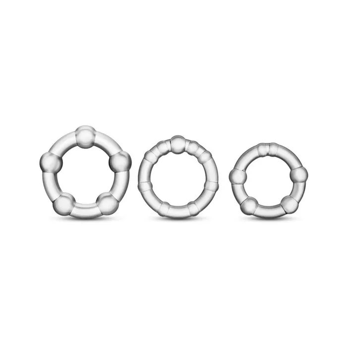 Stay Hard Beaded Cock Rings Blush Dildos