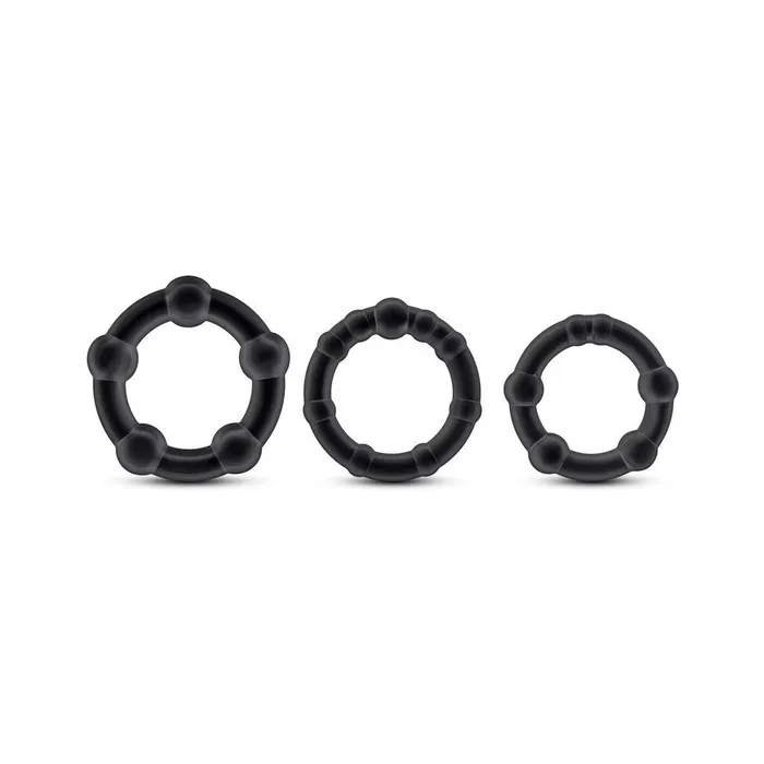 Stay Hard Beaded Cock Rings Blush Dildos