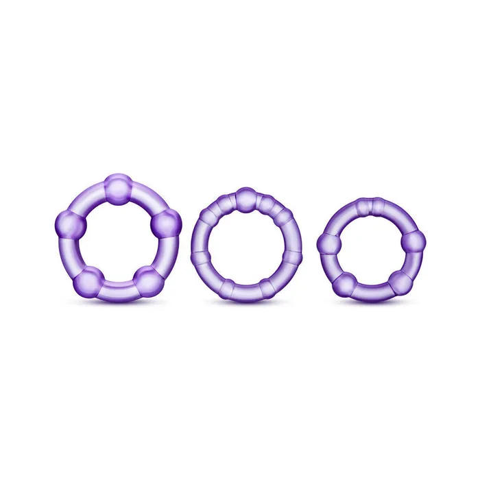 Stay Hard Beaded Cock Rings Blush Dildos