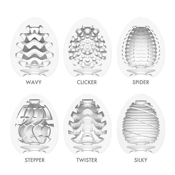 Tenga Male Sex Toys Tenga Variety Pack Of 6 Eggs