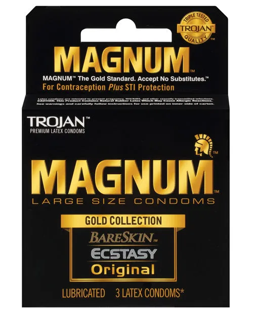 Vibrators Trojan Trojan Magnum Gold Collection