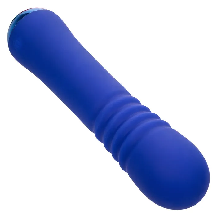 California Exotics Female Sex Toys Thicc Chubby Thrusting Vibrating Liquid Silicone Wand