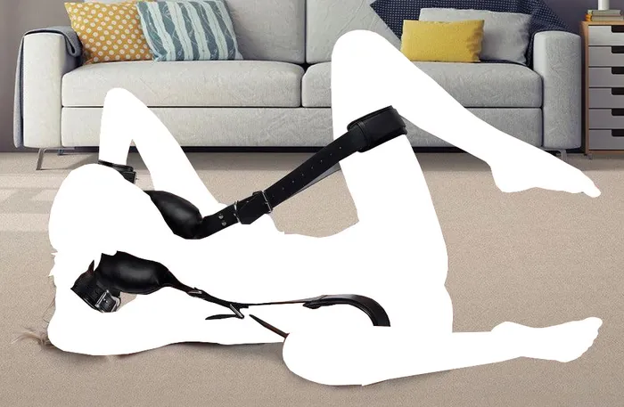 Couples Padded Thigh Sling with Wrist Cuffs STRICT