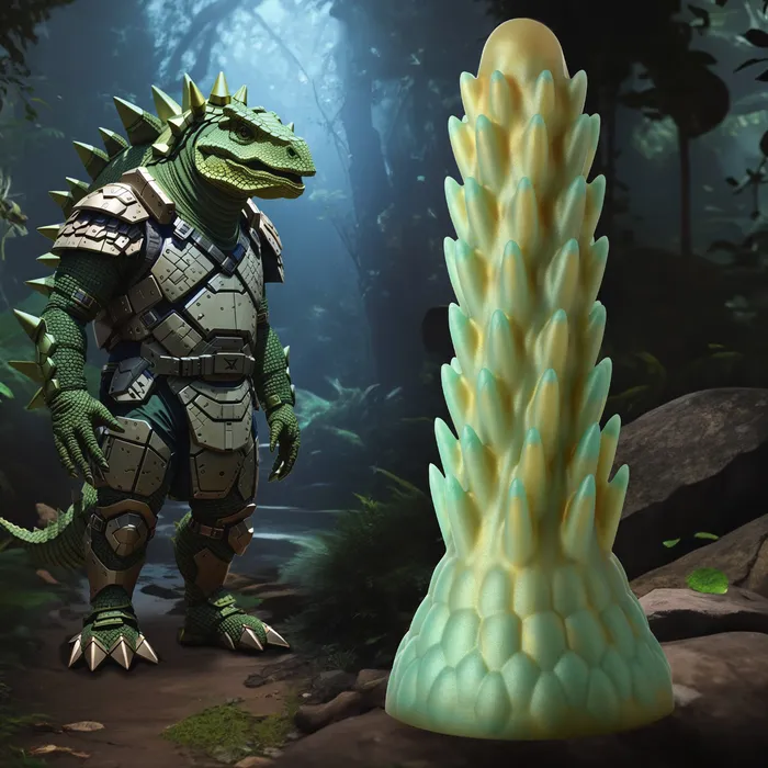Dildos Creature Cocks Spiky Reptile Silicone Dildo