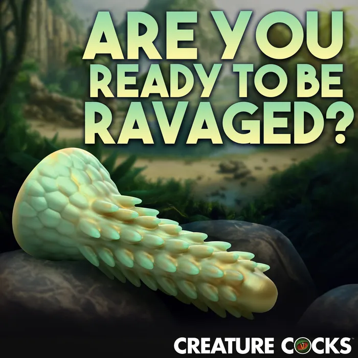 Dildos Creature Cocks Spiky Reptile Silicone Dildo
