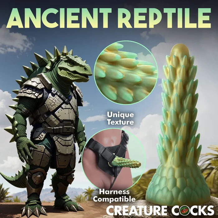 Dildos Creature Cocks Spiky Reptile Silicone Dildo