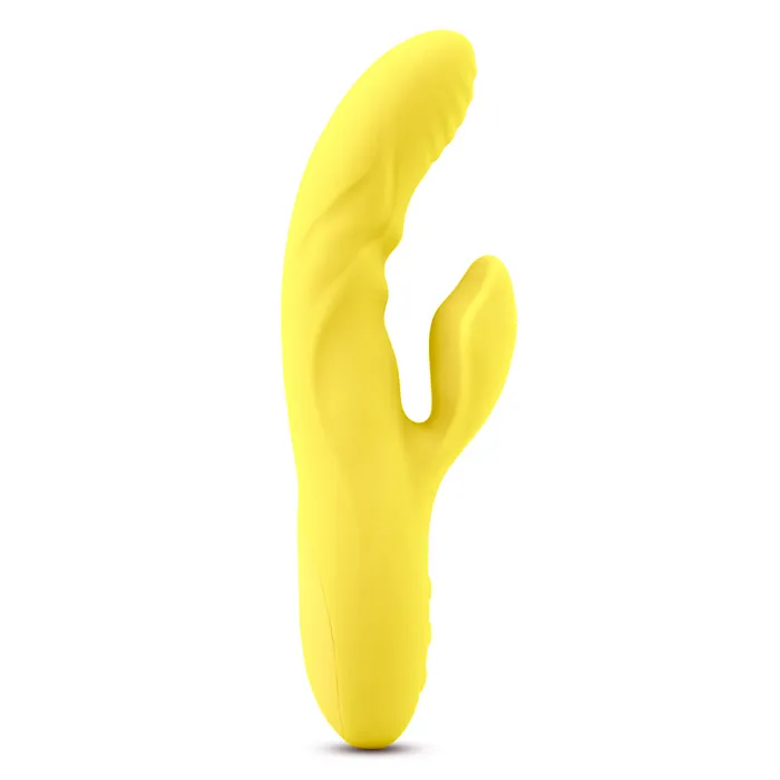 Female Sex Toys Nu Sensuelle Nubii Kiah Warming Ridged Silicone Rabbit Vibrator