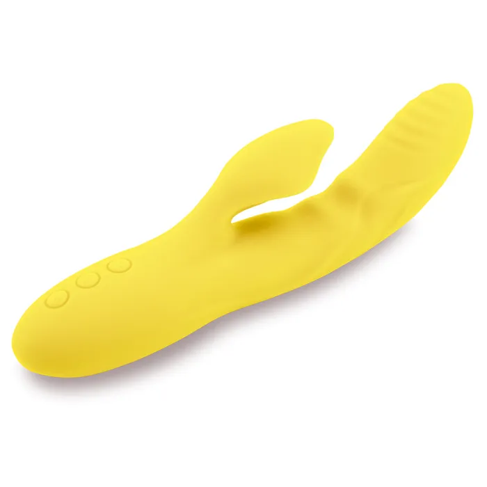 Female Sex Toys Nu Sensuelle Nubii Kiah Warming Ridged Silicone Rabbit Vibrator