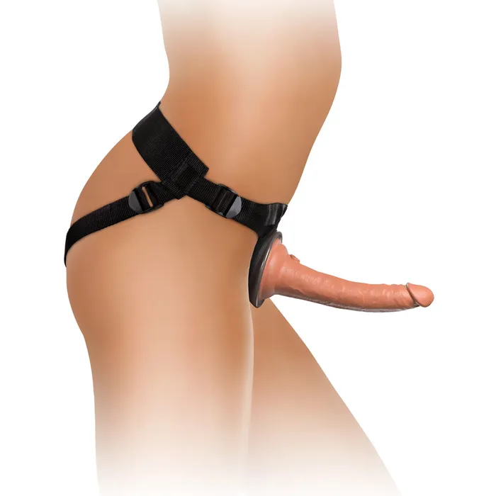 Female Sex Toys Pipedream King Cock Elite Comfy Body Dock Suction Cup StrapOn Harness