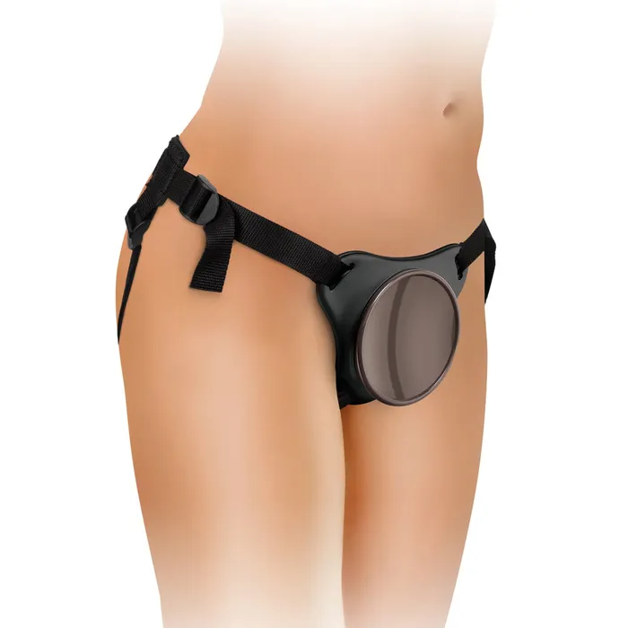 Female Sex Toys Pipedream King Cock Elite Comfy Body Dock Suction Cup StrapOn Harness