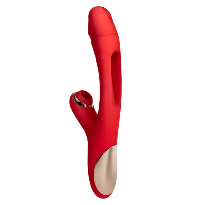 Leto Verve GSpot Tapping Clitoral Suction Rabbit Vibrator Leto Female Sex Toys