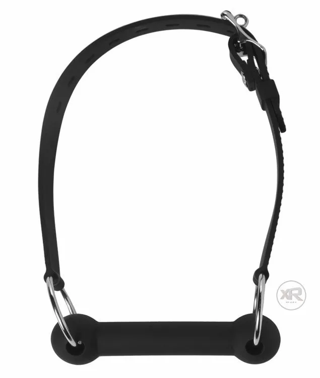 Locking Silicone Bit Gag Master Series Female Sex Toys