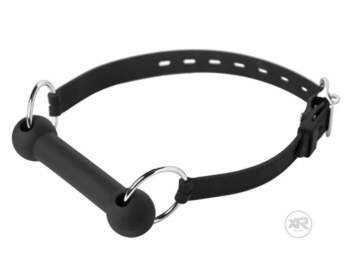 Locking Silicone Bit Gag Master Series Female Sex Toys