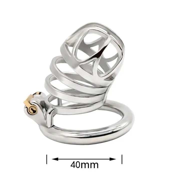 Male Sex Toys 68mm Steel Male Chastity Cage for BDSM Xinghaoya