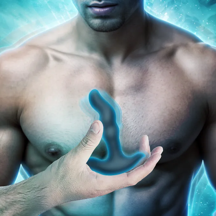 Male Sex Toys Prostatic Play Rimstatic Curved Rotating Plug with Remote