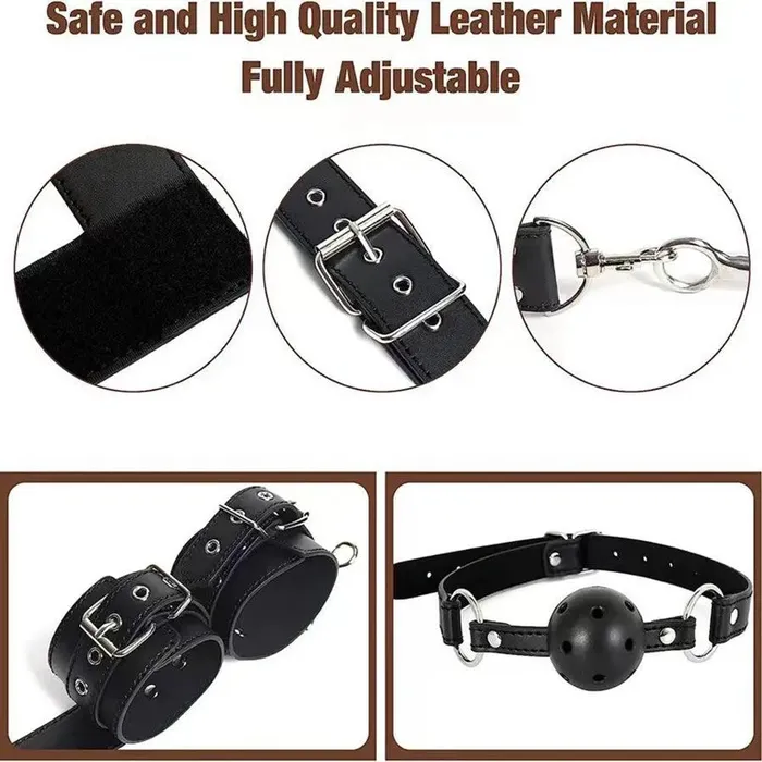 Premium Leather BDSM Anal Hook Bondage Xinghaoya Restraints
