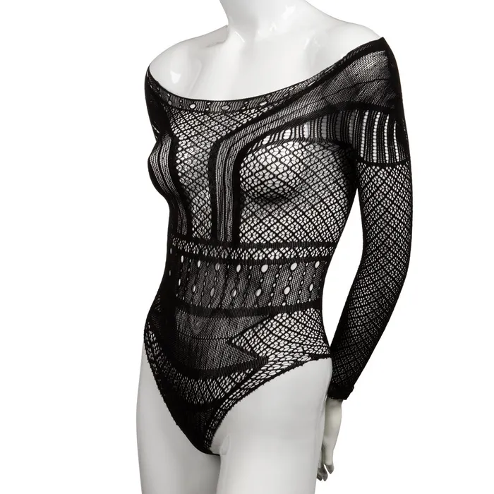 Scandal Off The Shoulder Body Suit California Exotics Female Sex Toys