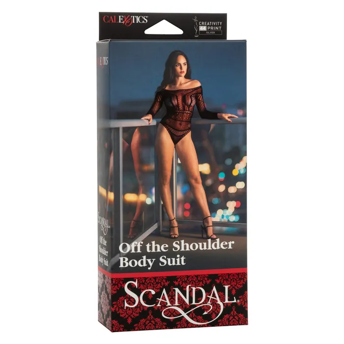 Scandal Off The Shoulder Body Suit California Exotics Female Sex Toys