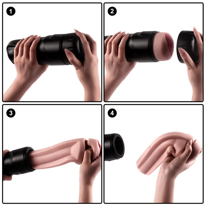 Senzhen Xise Male Sex Toys Ace Cup Squeezable Realistic Vaginal Masturbator