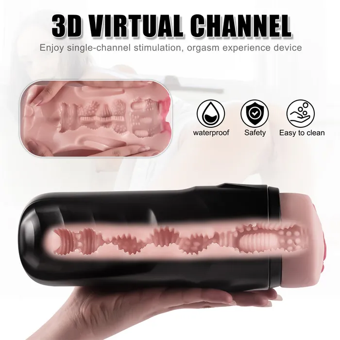 Senzhen Xise Male Sex Toys Ace Cup Squeezable Realistic Vaginal Masturbator