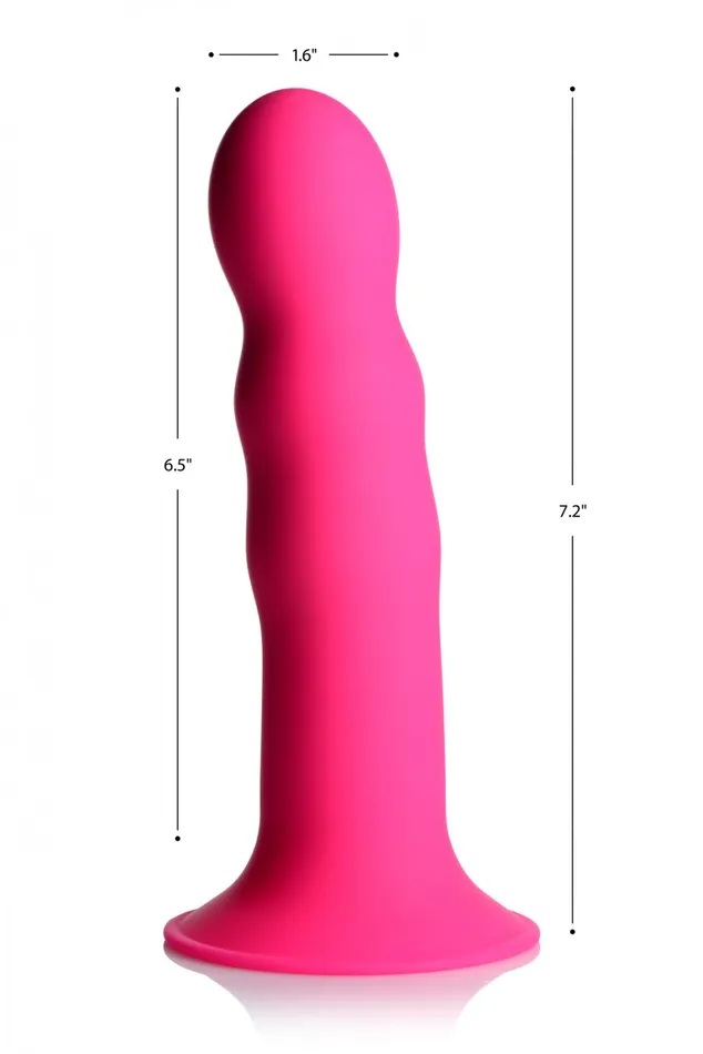 Squeezable Wavy Dildo SqueezeIt Dildos