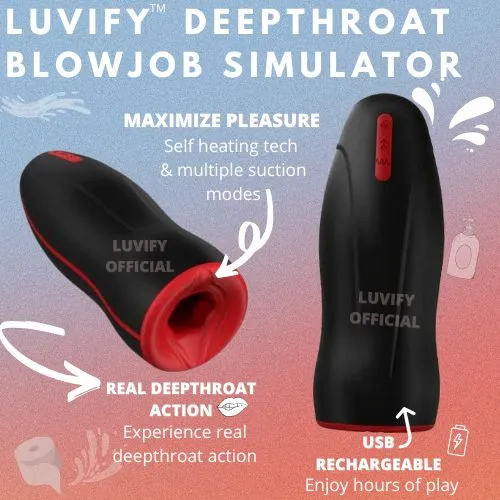 Vibrators Luvifyofficial Deepthroat