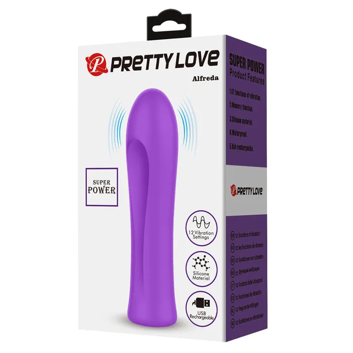 Vibrators Pretty Love Pretty Love Alfreda Silicone Bullet Vibrator