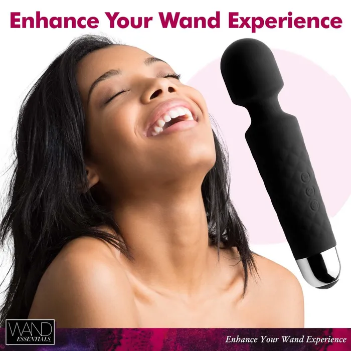 Wand Essentials Female Sex Toys 18X Luxury Silicone Travel Wand