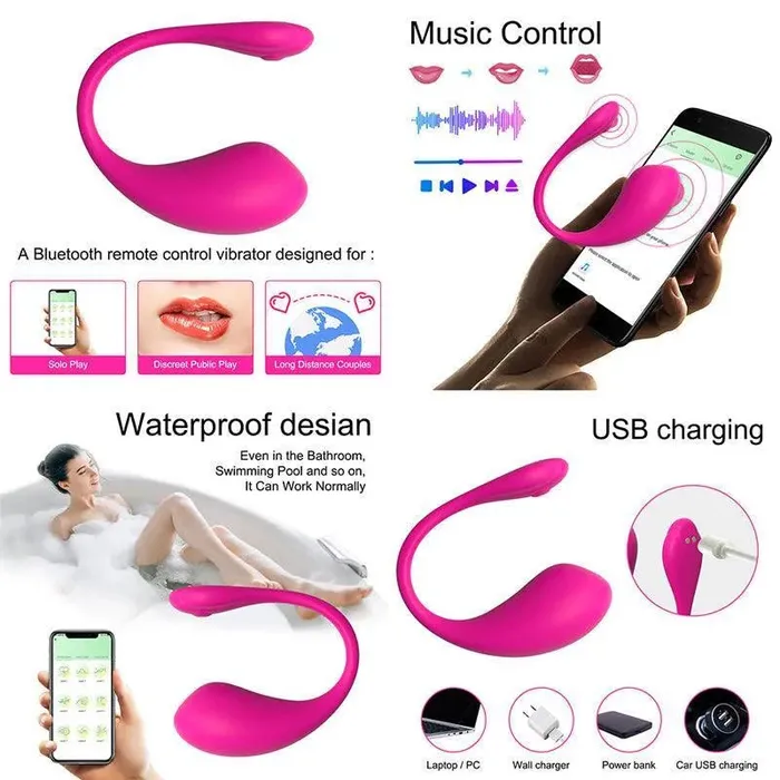 Xinghaoya Vibrators Bluetooth Love Egg Vibrator for Women