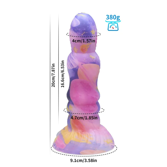 Anal Domlust Colorful Pink Dildo Anal Sex Toy for Women Silicone Realistic Dildos Buttplug Prostate Massager