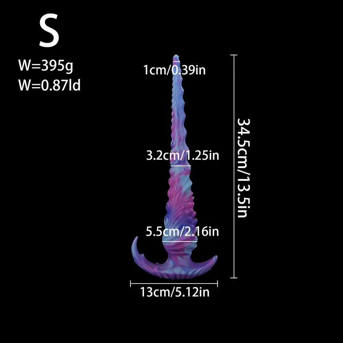 Anal Domlust Extra Long Octopus Tentacle Anal Dildo Butt Plug Monsterdildo Silicone Sex Toy for Men Women