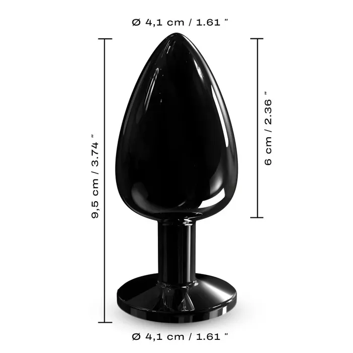 Anal Dorcel DIAMOND PLUG BLACK L