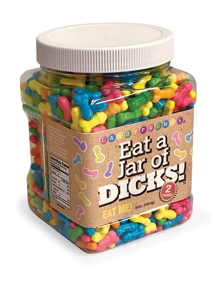 Anal Little Genie Eat a Jar of Dicks