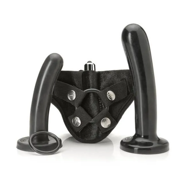 Anal Tantus Tantus Silicone Bend Over Intermediate Kit Black