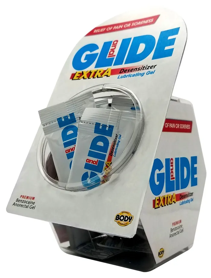 Body Action Male Sex Toys Anal Glide Extra 50pc Display Bowl