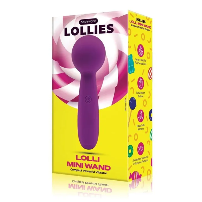 Bodywand Vibrators BODYWAND MINI LOLLY PURPLE