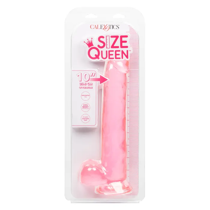 CalExotics Anal Size Queen 10 Inch Pink CalExotics Anal Size Queen 10 Inch Pink