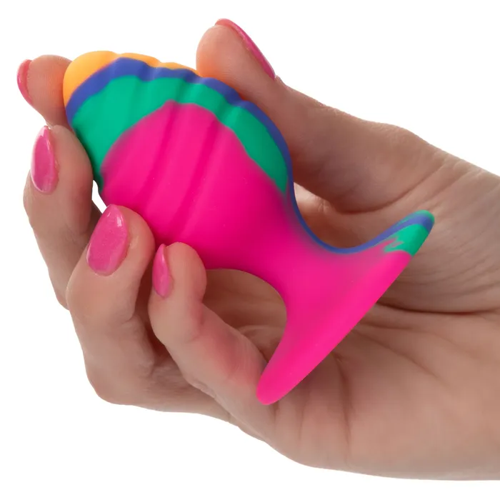 Cheeky Medium Swirl TieDye Plug CalExotics Anal