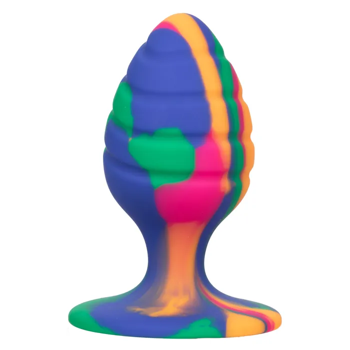 Cheeky Medium Swirl TieDye Plug CalExotics Anal