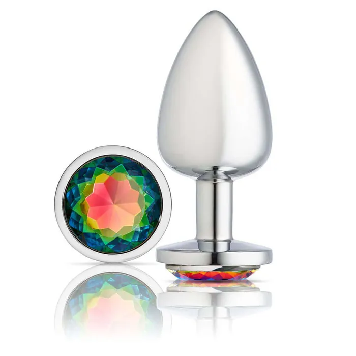 Cloud 9 Novelties Anal Cloud 9 Novelties Gems Silver Chromed Anal Plug Large Cloud 9 Novelties Anal Cloud 9 Novelties Gems Silver Chromed Anal Plug Large