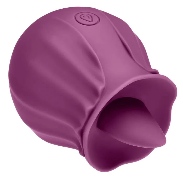 Cloud 9 Novelties Health and Wellness Flutter Oral Tongue Stimulator Purple Vibrators