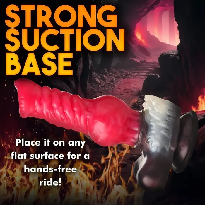 Creature Cocks Female Sex Toys Cujo Canine Dildo Extra Large Silicone