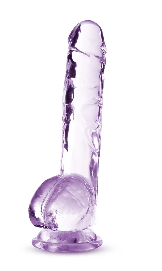Dildos Blush Novelties Naturally Yours 8 Inch Crystalline Dildo Amethyst Dildos Blush Novelties Naturally Yours 8 Inch Crystalline Dildo Amethyst