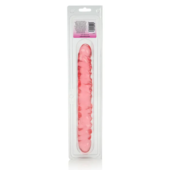 Dildos CalExotics Translucence 12 Inches Veined Double Dong Dildos CalExotics Translucence 12 Inches Veined Double Dong
